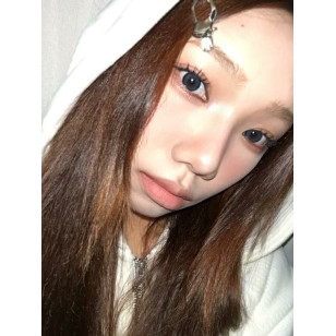 【散光】Lenbling Eye Only 1 Month FloRing Mono Navy 每月抛棄散光彩妝隱形眼鏡